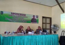 Sosialisasi Tertib Tempat Usaha Rumah Kost Dalam Rangka Penegakan Peraturan Daerah di Kantor Kelurahan Melayu Kec. Singkawang Tengah