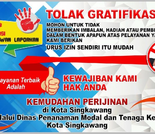Tolak Gratifikasi…!!!
