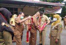 Penyematan Duta Layanan ASN DPMTK Kota Singkawang