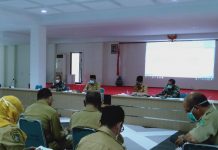 Rapat Pelaksanaan Rapid Tes di Kawasan Perdagangan