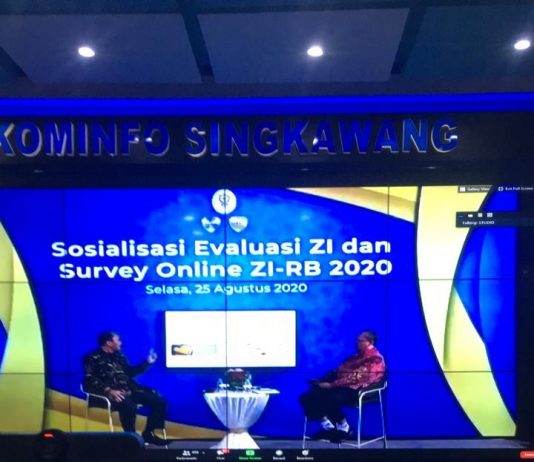 Sosialisasi Mekanisme Evaluasi dan Survey Online ZI-RB