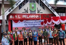 Pembukaan Mal Pelayanan Publik Kabupaten Sanggau