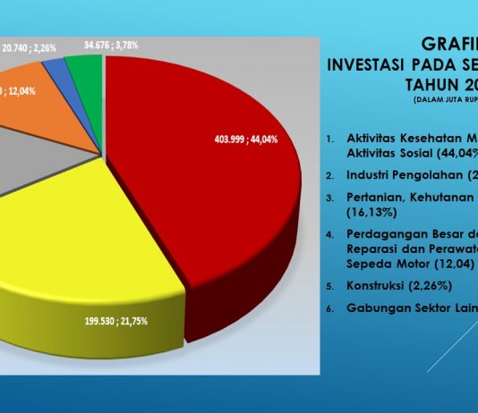 GRAFIK INVESTASI PADA SEKTOR USAHA TAHUN 2020
