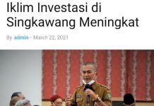 Media Center Kota Singkawang : Iklim Investasi di Singkawang Meningkat