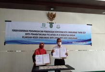 Forum Koordinasi Pengawasan dan Pemeriksaan Kepatuhan Kota Singkawang Tahun 2021