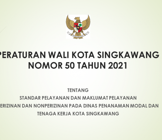 Perwako Nomor 50 Tahun 2021