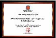 Penghargaan dari Persatuan Perusahaan Realestat Indonesia