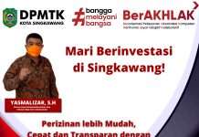 Mari Berinvestasi di Kota Singkawang
