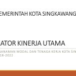 Indikator Kinerja Utama DPMTK Th 2022