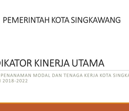 Indikator Kinerja Utama DPMTK Th 2022
