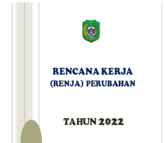 Renja DPMTK Perubahan Th. 2022