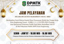 Jam Pelayanan Perizinan dan Non Perizinan Selama Bulan Ramadhan 2024 / 1445 H