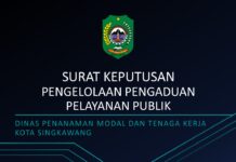SK PENGELOLAAN PENGADUAN PELAYANAN PUBLIK