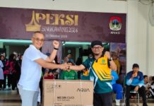 Kegiatan Senam HUT Korpri Ke 53