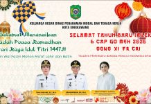 Keluarga Besar Dinas PMTK Mengucapkan