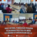 Rapat Internal Fasilitasi RTK Mikro