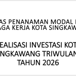 Realisasi Investasi TW 1 Tahun 2026