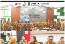 Audiensi dan diskusi bersama Pemkab Gunung Mas