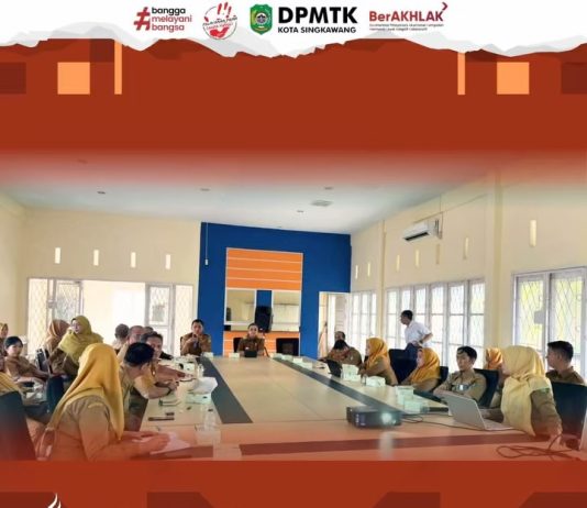 Rapat Evaluasi Tim Kerja Dinas Penanaman Modal dan Tenaga Kerja