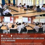 Rapat Pra Bimbingan Teknis Kepada Pelaku Usaha di Kota Singkawang