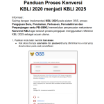 Panduan Proses Konversi KBLI 2020 dan Di Bawah 2020 menjadi KBLI 2025